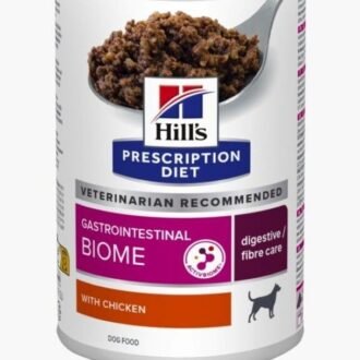 Hill’s Prescription Diet Gastrointestinal Biome Wet Dog Food with Chicken (12x370g)