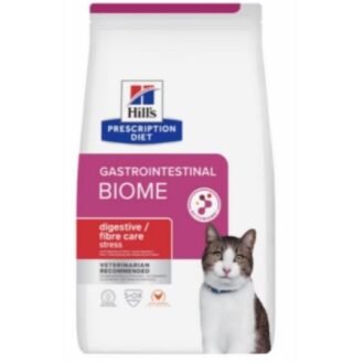 Hill's Prescription Diet Gastrointestinal Biome Digestive Fiber Care Stress with Chicken Dry Cat Food 1.5Kgs