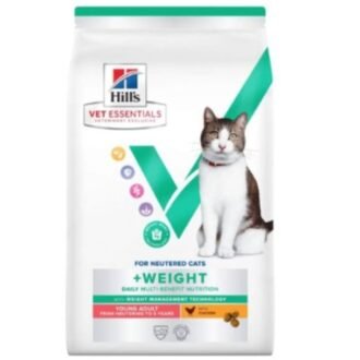 Hill’s Vet Essentials Multi-Benefit Weight Young Adult Cat Dry Food 1.5kg