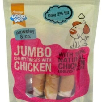 Goodboy Jumbo Chicken Chewy Twists 100 g