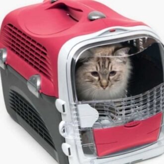 Cabrio Cat Carrier System - Cherry Red