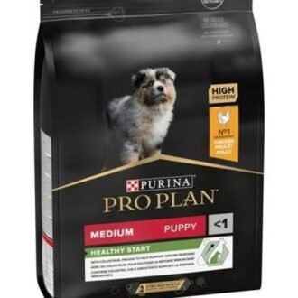 PRO PLAN HEALTHY START MEDIUM PUPPY,3KG CHICKEN