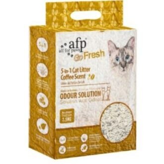 Clumping 5-in-1 Cat Litter - Coffee scent 2.5kg