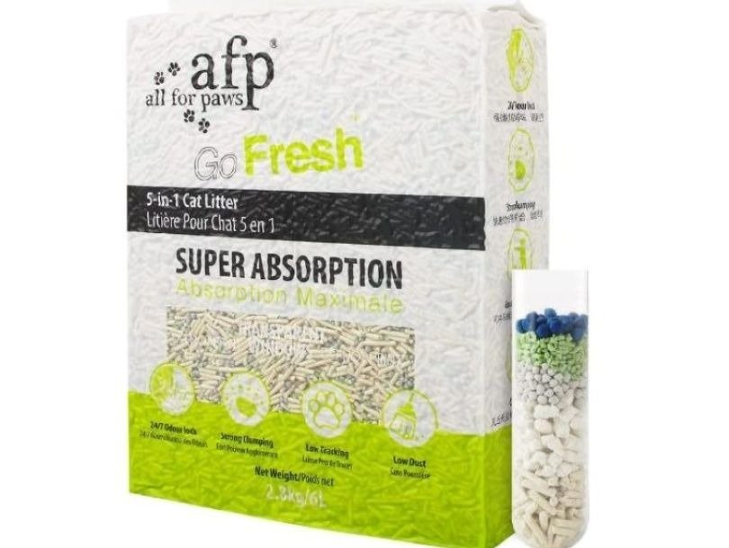 Clumping 5-in-1 Cat Litter Tofu 6 L
